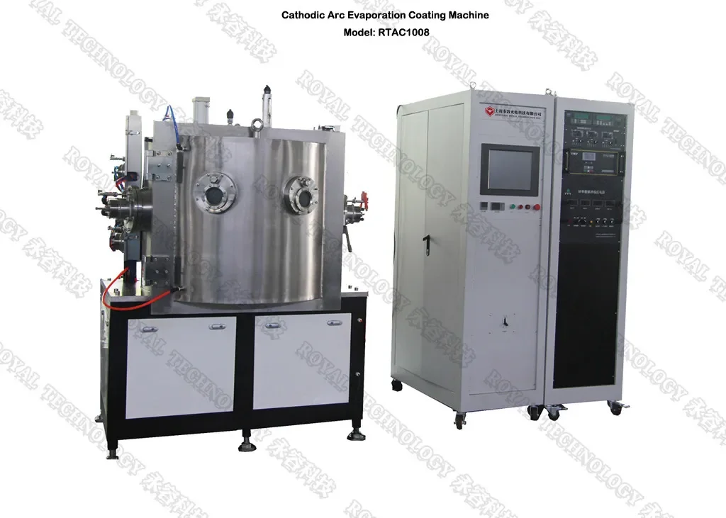 CE Certified Cathodic Arc Deposition System, Zamak, Brass PVD Arc Plating Machine 1