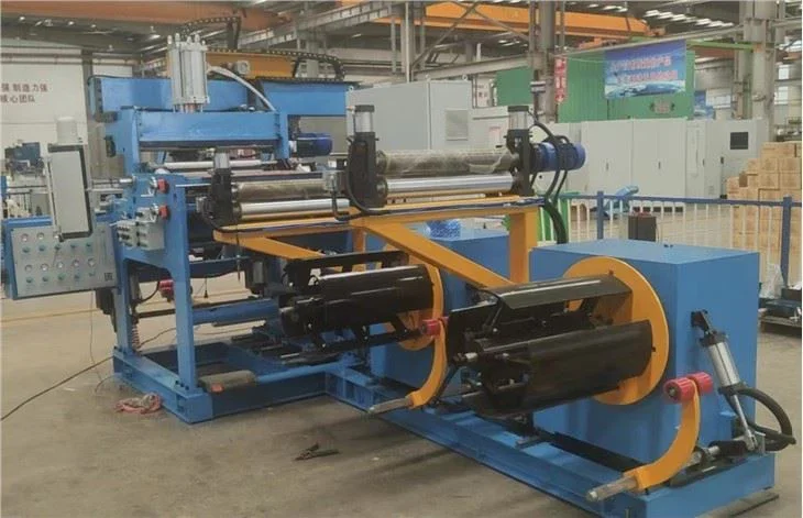 Reactor Foil Winding Machine with Cold Pressing Welding 1