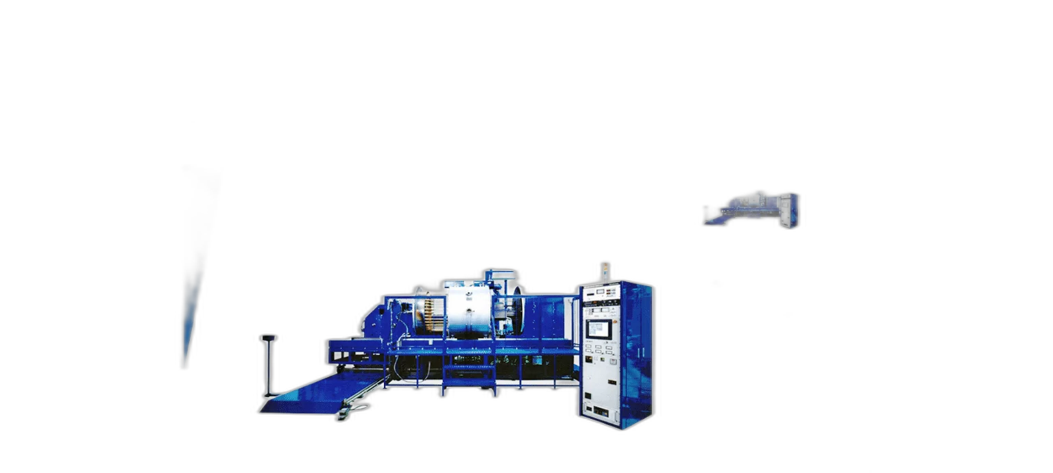 Arc discharge type high-vacuum ion plating system 1