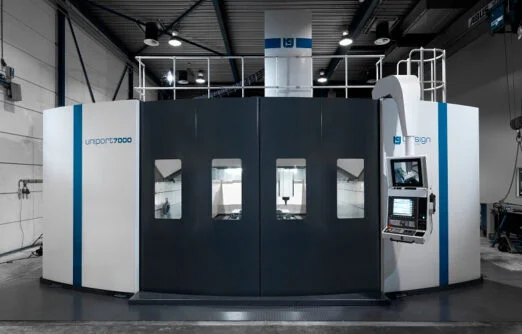 UNIPORT7000 CNC machine | 5-sided machining inside components 1