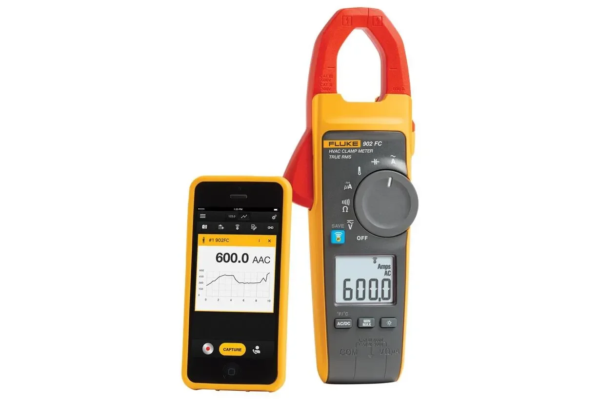 Fluke 902 FC True-RMS HVAC Clamp Meter 1
